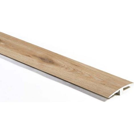Profilo di Dilatazione in Alluminio per Parquet Spc Rovere 'Miele' Mm 34 x