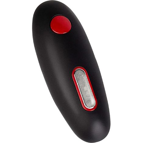 Elektrischer Dosenöffner mit Ein-Knopf-Bedienung und glatter Kante, batteriebetrieben, öffnet mühelos Dosen aller Größen, Küchenhelfer, Schwarz (1/5)