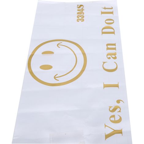 Stickers muraux « Je peux le faire » pour chambre à coucher, fond de télévision, décoration murale (1/5)