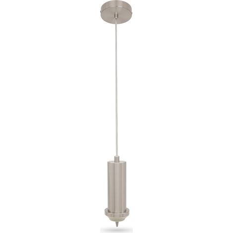 mobile a sospensione per paralume minue 1xe27 nichel regx10x 10 cm