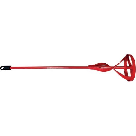 ASTA MISCELATORE LIQUIDI VERNICI A BASSA DENSITA' ATTACCO ESAGONALE L:40/60cm, "L: 400mm - Ø 80 mm"