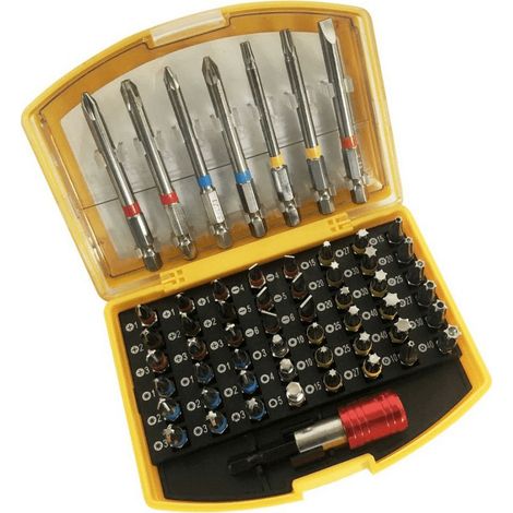 Autres outils à main Fieldmann fds 9003-56r variété de embouts poignée ergonomique