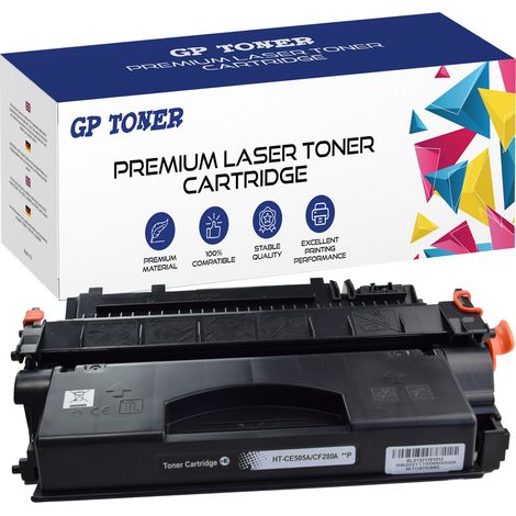 Toner für HP P2055 P2055d P2055dn P2055x CE505A/CF280A GP-HCE505A/CF280A Schwarz