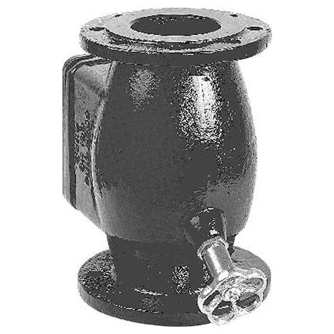 Zubehör f.Schmutz-/Abwasserpum. Rückschlagklappe DN80 PN10 GG (1/3)