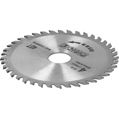 2 lames de scie circulaires 4x40T pour le travail du bois, accessoire de menuiserie, 105 mm (1/5)