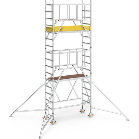Iller Klappgerüste mit Sicherheitsaufbau 0,75x1,80m 5,70 m AH (1/2)