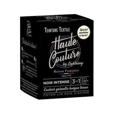 Tinte textil, alta costura negro 350g