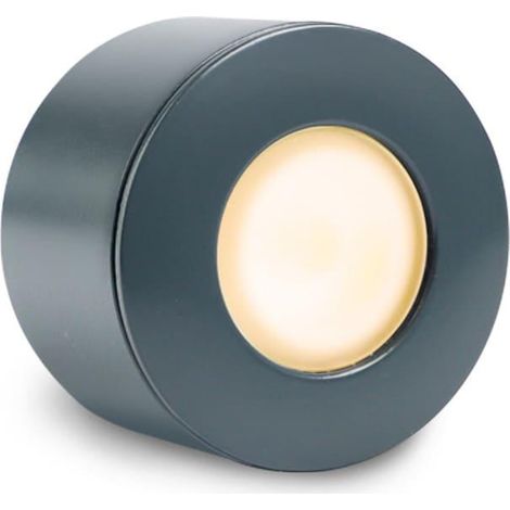 Aufbau/Einbaustrahler Mini Bergamo 3W IP44 2700K - Farbe: anthrazit RAL 7016