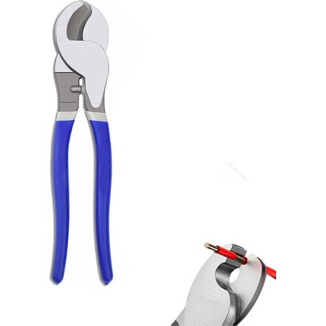 Pince à Câble, Coupe Câble, Cisailles à Câble, pour une Coupe et un Dénudage Nets des Fils de Cuivre (1/5)