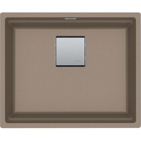 Evier Franke Kubus 2.0 Fragranit+ KNG110-52 - Oyster - Vidage : Automatique
