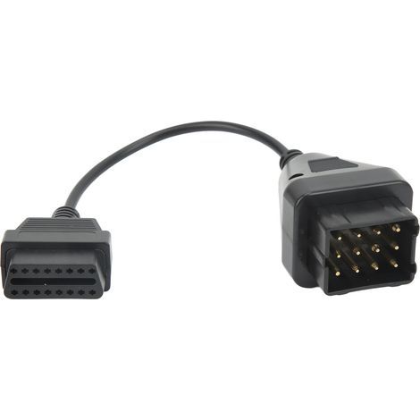 12 broches vers OBD2 Adaptateur Convertisseur Professionnel Câble Diagnostic Auto Connecteur pour Scanner Véhicule (1/5)