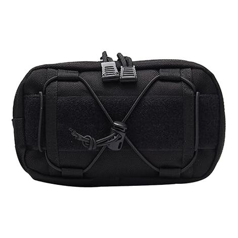 Pochettes tactiques Molles horizontales pour administration - Sac de ceinture multifonctionnel - Pochettes utilitaires - Sac à outils pour le camping - Pochette d'administrateur horizontale Molles (1/5)