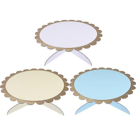 Présentoir en papier pour la conservation des gâteaux (1/2)
