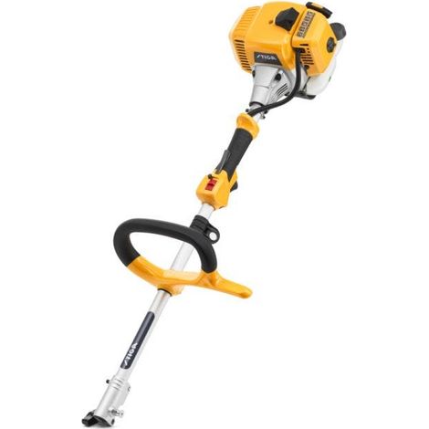 STIGA, modelo MT 330, 5 en 1 Cortabordes a gasolina, Desbrozadora con correa, Ancho de corte de 43 cm, herramienta versátil para jardines, con alta potencia y comodidad. (1/5)