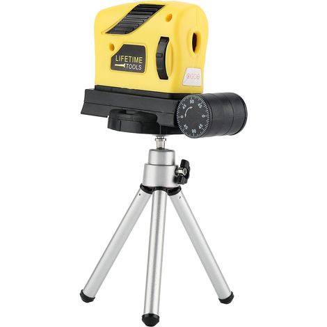 Niveau laser portable 4 en 1, niveau laser d'intérieur, niveau laser multifonctionnel, avec support. (1/5)