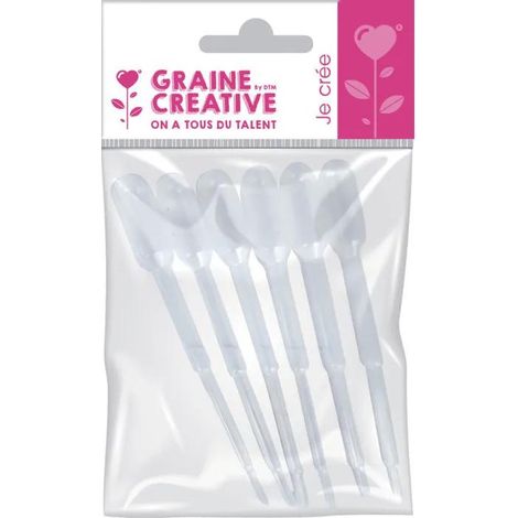 Pipetten graine-creative 8,5 cm 0,5 ml wiederverwendbar