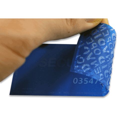 140 Etichette numerate antimanomissione VOID senza residuo 2x3cm (1/5)