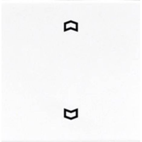 Jung 1 parte Placca di copertura Interruttore tapparelle, Pulsante/interruttore persiane Bianco LS990PWW 1 pz. (1/3)