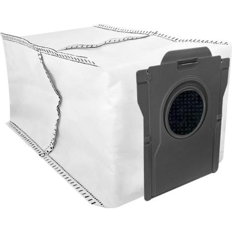 Lot de 4 sacs de filtration jetables pour aspirateur robot DREAME pour Matrix10 Ultra et serpillière Confinement efficace de la poussière fine et (1/5)