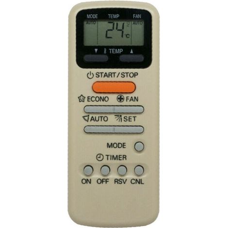 Télécommande de remplacement pour climatiseur Toshiba WH-E1NE WH-D9S WC-E1NE KT-TS1 (1/4)