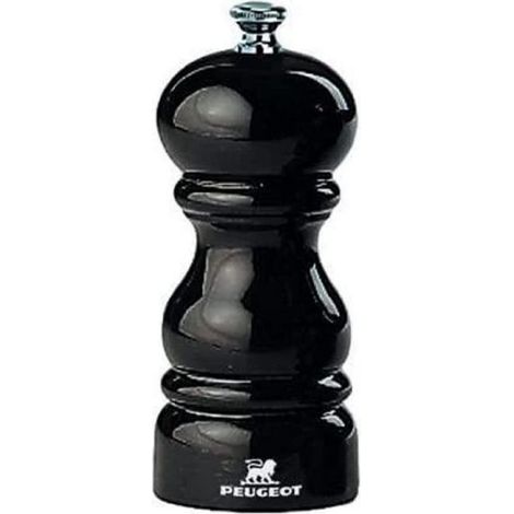 Peugeot 1870412-SME Paris Macinasale in Acciaio Inox per Sale Secco 12 cm colore Nero