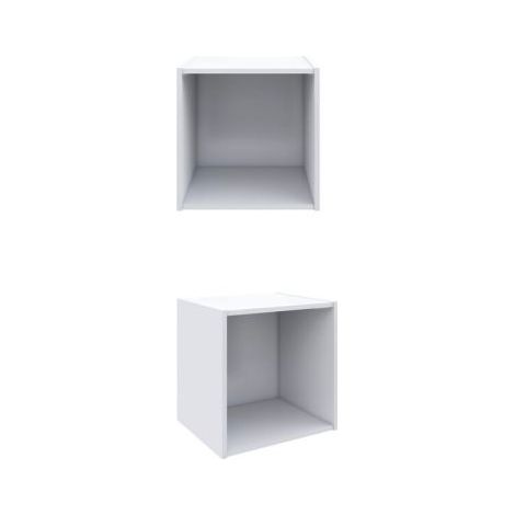 CUBO 35X29X35 CM BIANCO