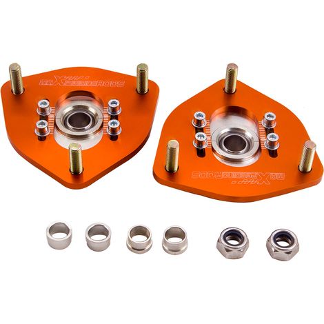 Paar Domlager für Nissan S13 S14 S15 180SX 200SX 240SX Camber Plate neuCamber Plate Upper Top Mount Struts für Nissan S13 S14 Silvia 180SX 200SX 240SX