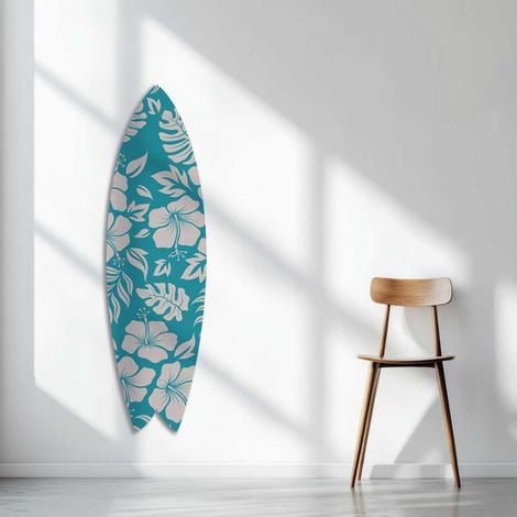 Planche de surf décorative Hibiscus (1/3)