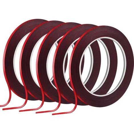Handy-Reparaturband, doppelseitiges Klebeband, hochfeste Verbindung, 5Stk 3mm 10M (1/2)