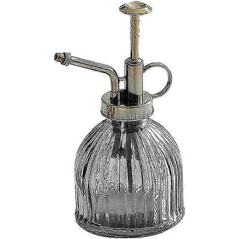 Flacon vaporisateur vintage en verre de 200 ml pour plantes et lavage des mains (1/5)