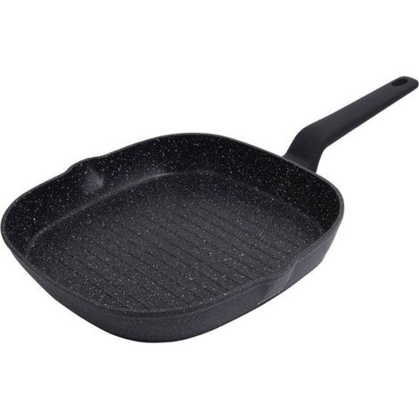 Poêle À Griller - 28 Cm - Revêtement En Marbre - Compatible Induction - 1 Pièce (1/5)