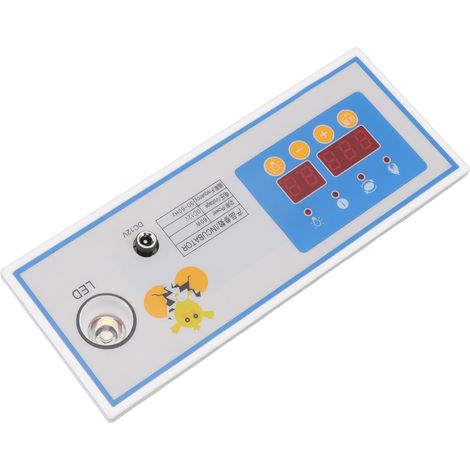 Thermostat 60W 12V pour Incubateur Mini, Régulateur de Température Automatique en Plastique