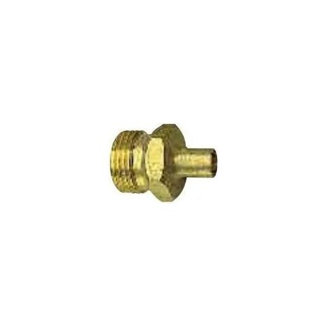 Raccord mâle pas à gauche pour bouteille, vers cuivre de 14 mm à souder - Raccord mâle pas à gauche pour bouteille, vers cuivre de 14 mm à souder