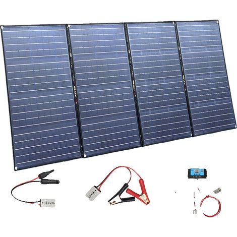 Panneau Solaire, Pliable, Haute Efficacité, 200W (1/2)