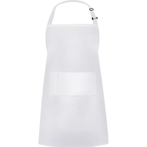 Tablier De Chef - Polyester Résistant - 3 Poches De Rangement - Protection Cuisine Et Bricolage - 88x69 Cm (1/5)