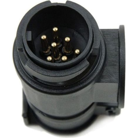 Adaptateur de remorque de 13P VERS 7P pour connecteur de Prise électrique de Prise Caravane de Camion d'attelage de remorque de Pr (1/5)