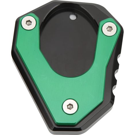 Support Moto Élargisseur Béquille Latérale Plaque Aluminium Alloy Remplacement Ninja 250 300 400 2018+ Vert (1/5)