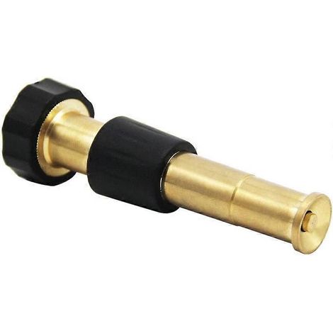 Heavy-Duty Brass Adjustable Hose Nozzle (1/3)