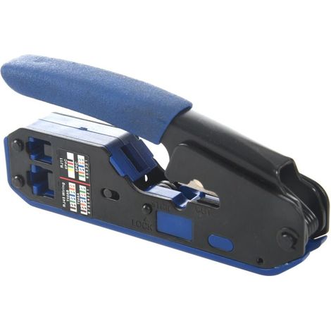 Outil RJ45, pince à dénuder, pince réseau, pince à dénuder pour connecteurs RJ45, Cat6, Cat5E, Cat5, RJ11 et RJ12
