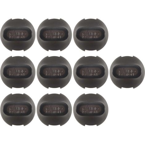 Lot de 10 capuchons de protection anti-poussière pour câbles audio XLR symétriques et DPF vers XLR (1/5)