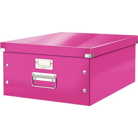 Leitz 60450023 scatola per la conservazione di documenti Faesite Rosa (1/3)