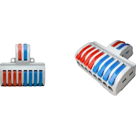 Conector de cable, bloque de terminales de crimpado enchufable, compatibilidad versátil, SQL-82, 5PCS-b (1/2)