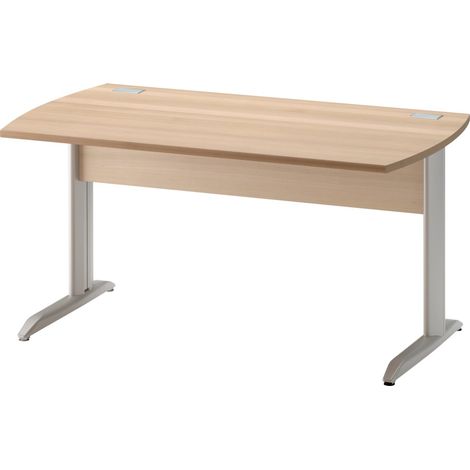 Table bureau pieds métal (1/2)
