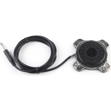 Pédale de tatouage 360° pour machine à tatouer, avec kit de câble clip et interrupteur argenté (1/5)