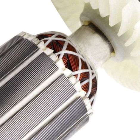 Rotor - 220 V - Pour Marteau Rotatif À Tige Cannelée DH40M DH40MR DH40SR DH40FR DH40MRY - Référence 360591E - Pièce De Rechange ×1 (1/5)