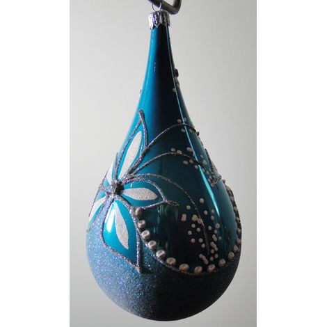3-teilige Tropfen-Ornamentkugeln DK0150
