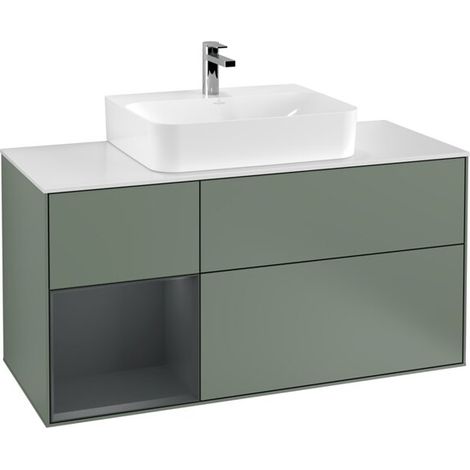 Villeroy & Boch G161HGGM Armoire sous-lavabo Finion G16 (1/2)