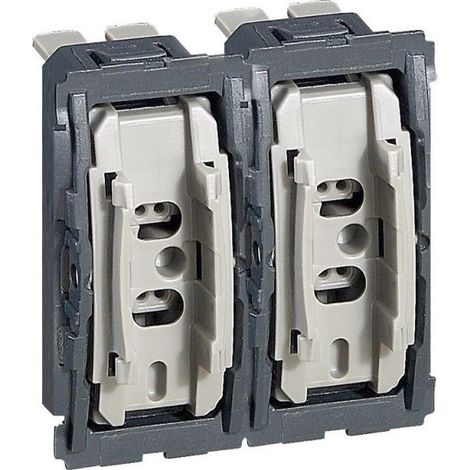Legrand – Interrupteur va-et-vient composable – Mode de pose électricité – Fixation par vis – Pour installations électriques professionnelles