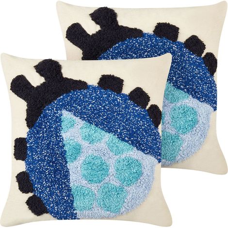 Dekokissen 2er Set LADYBIRD Baumwolle 45 x 45 cm Bunt (1/5)