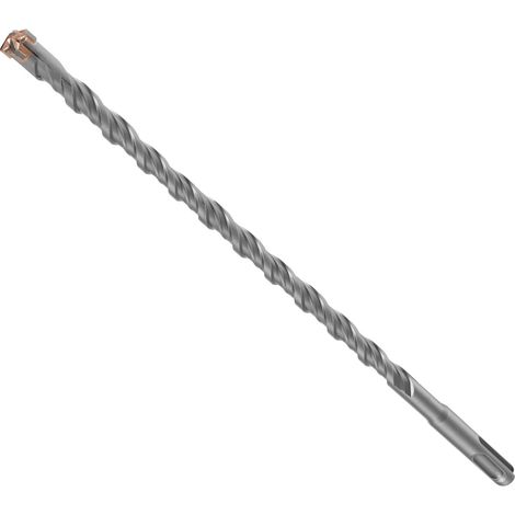 Foret à Béton, Ø 10 x 310mm Foret Carrelage, Forets SDS Plus, Jeu de Forets à Béton, avec 4 taillants en carbure et double vis, pour Percer Dans le Bétons, Brique, Pierre, Maçonnerie (1/5)